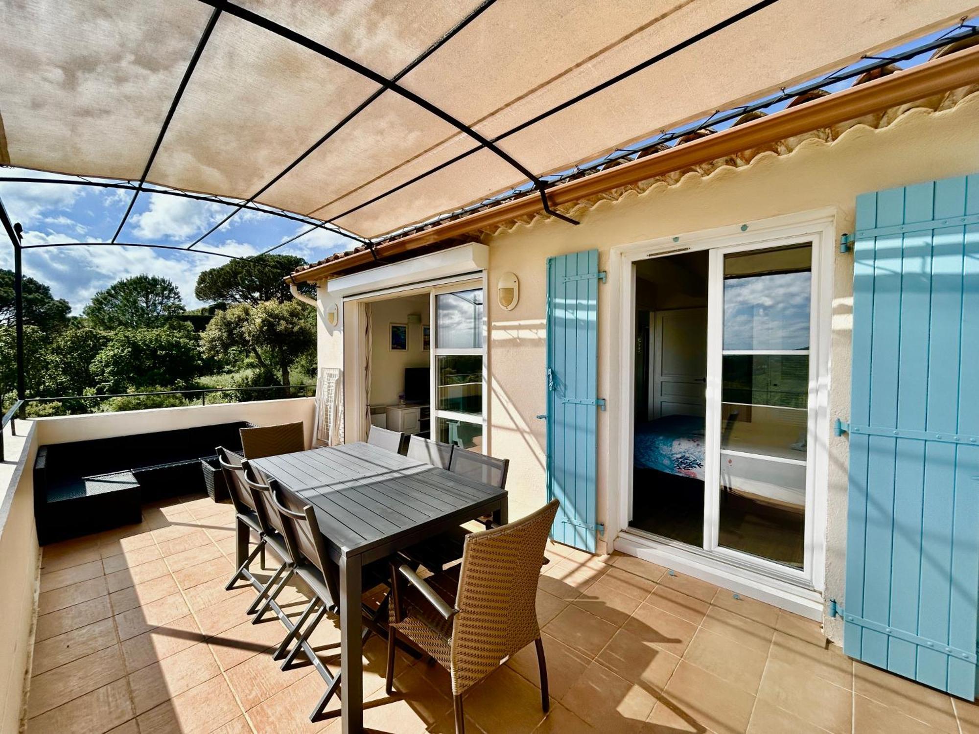 Les Restanques Vue Mer Pressoir 3131 Grimaud Esterno foto