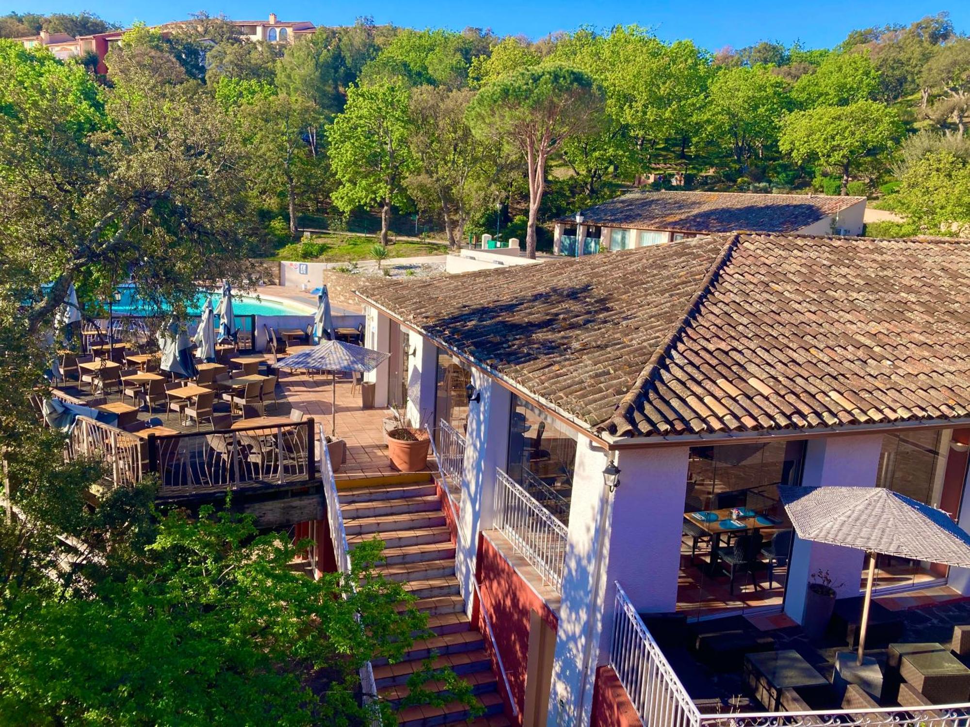 Les Restanques Vue Mer Pressoir 3131 Grimaud Esterno foto